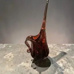 Stunning LE Smith Amethyst Pitcher