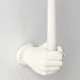 Vintage Pop Art Nancy Funk Ceramic Hand Wall Mount Candle Holder