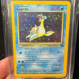 Lapras Holo 1999 Pokémon Fossil set. 10/62