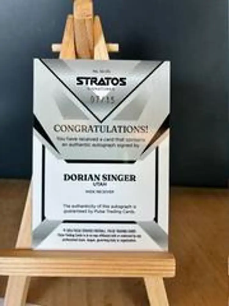2024 Pulse Stratos Signatures Dorian Singer #SS-DS    [Rookie]  [Auto] /15