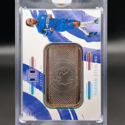 Raheem Sterling 2023 Panini Impeccable (23-24) Premier League Logo Silver Chelsea FC F #26 /37