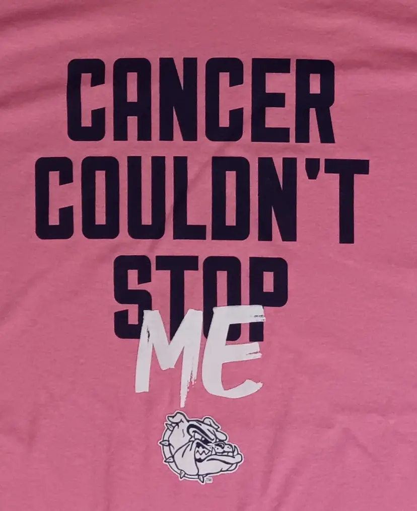 Bulldogs Cancer Survivor t shirt NEW Georgia football Gonzaga basketball college