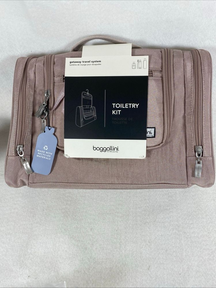 Baggallini Toiletry Kit New Mauve/ Dusty Rose