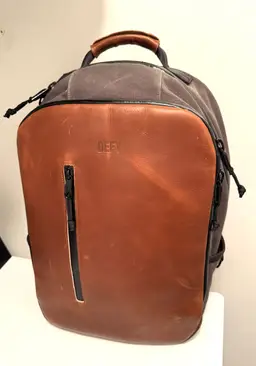 Defy Bucktown In Charcoal Texwax Canvas, Horween Leather And Stormtrooper VX21 X-Pac