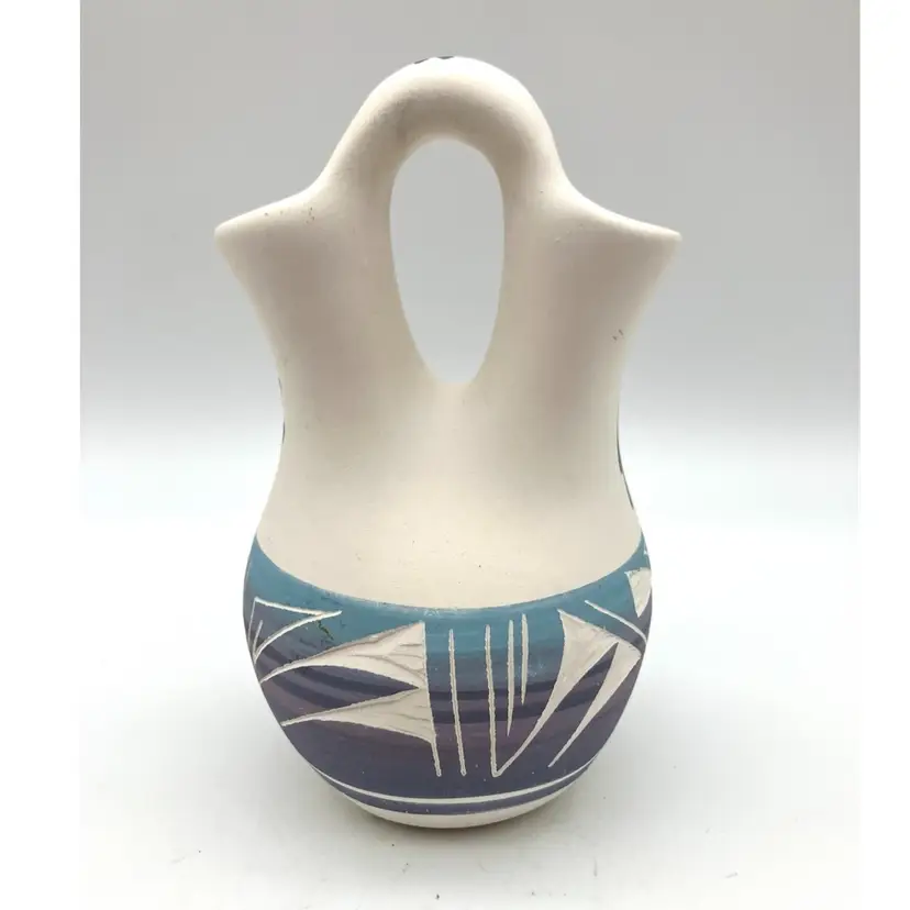BIN - Wedding Vase Mesa Verde Pottery Colorado Pueblo