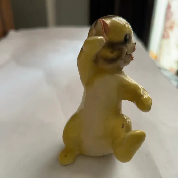 Tiger Striped Cat Figurine