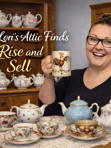 Rise and Sell Sale - China, Glass, Pottery, Vanity and more.