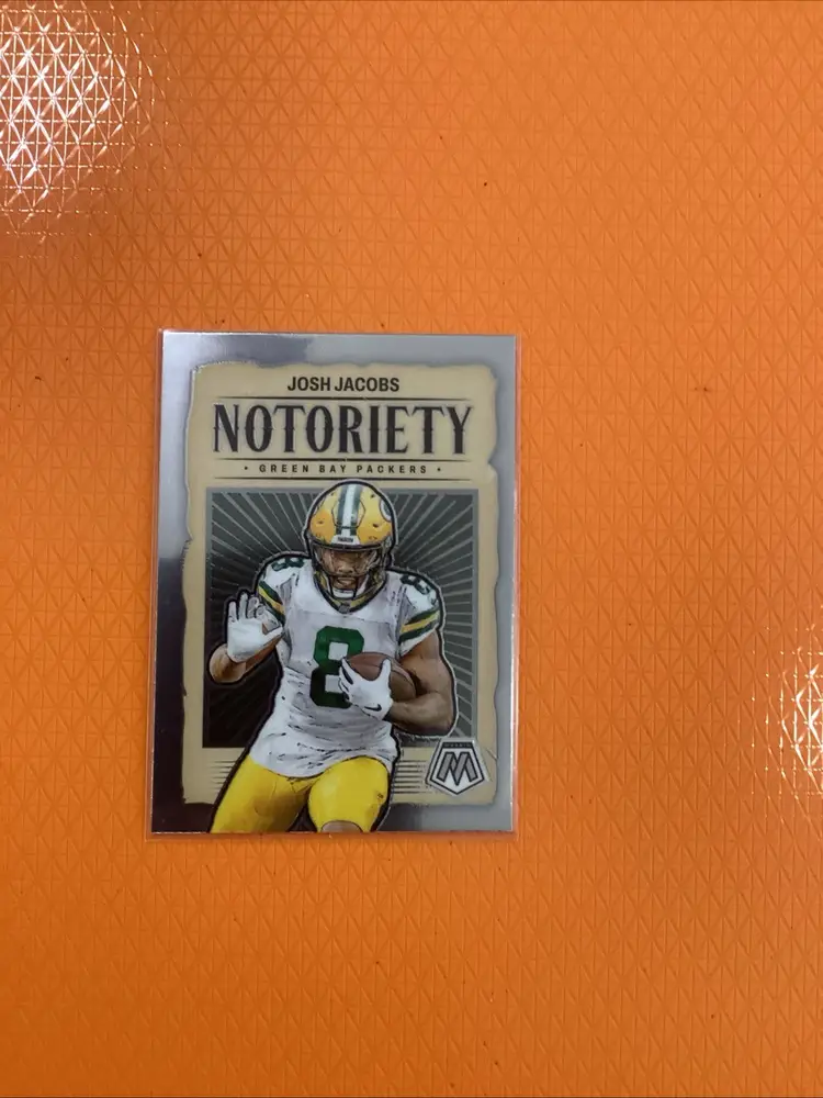 2024 Panini Mosaic - Josh Jacobs Notoriety Insert #5 - Green Bay Packers