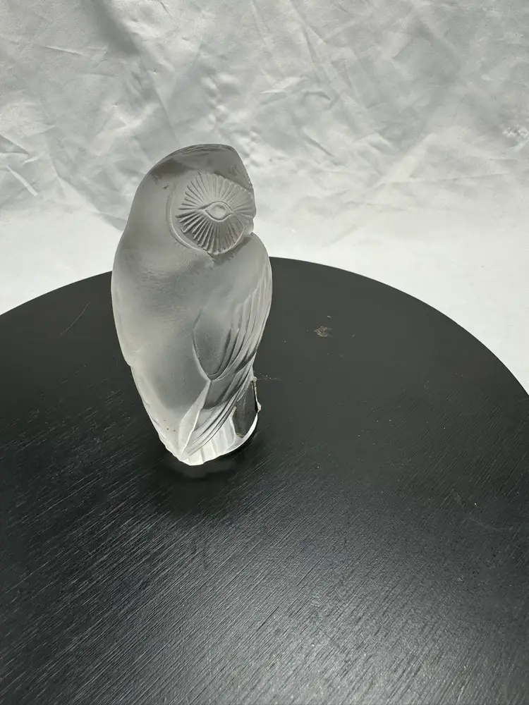 VTG Lalique Owl Figurine