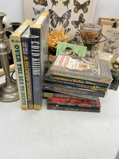 Fun Vtg Book Sale! $5-$8 Starts