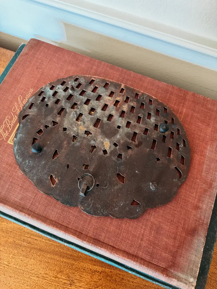 Copper Plate Iron Trivet