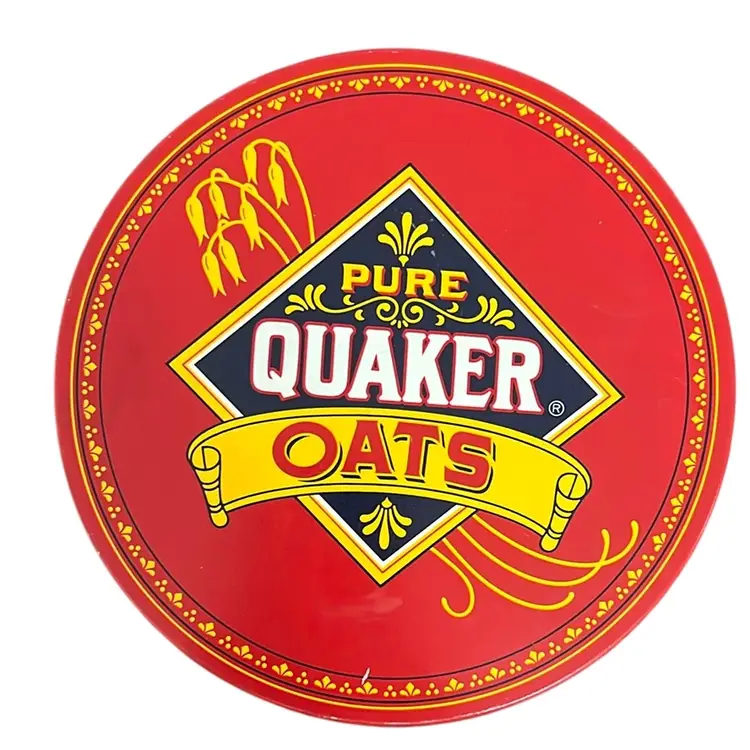 Vintage 1983 Pure Quaker Oats Limited Edition Tin