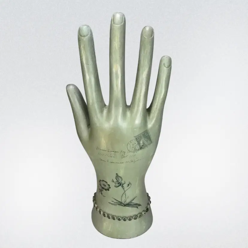 ***Pick Of The Week*** - Hand Jewelry Display / Ring Holder Bust – French Postcard Style Mannequin Hand