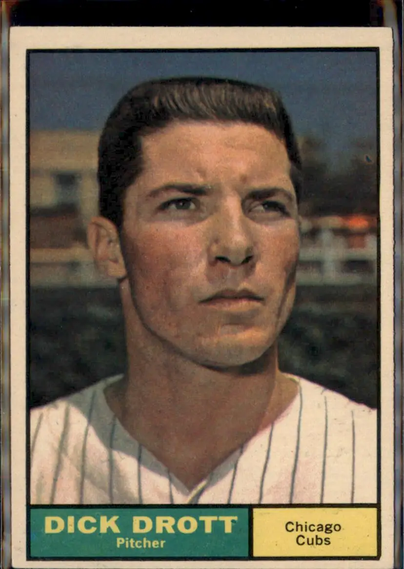 1961 Topps #231 Dick Drott - ( ) - Chicago Cubs