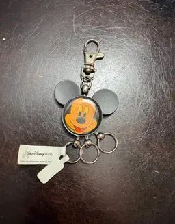 Mickey Mouse Key Chain Clip