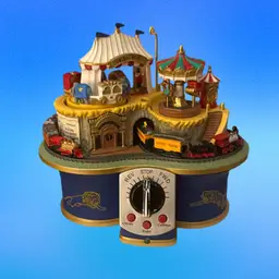 Hallmark Circus Mountain Railroad Ornament