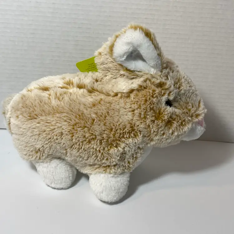 Soft Animal Adventure Tan White Bunny Rabbit Easter Plush Stuffed Animal OG Tag