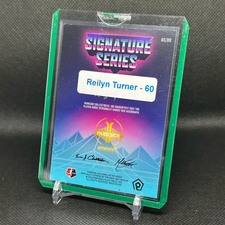 Reilyn Turner Retro Rookie Auto /89 Racing Louisville - 2024 Parkside Signature Series Autograph