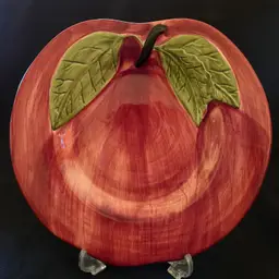 Franciscan Apple Salad Plate Made in Portugal Decorative Accent 8¼" Wide Vintage