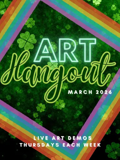 Art Hangout Co-Host Week W/ SunshinyDayHandmade! 