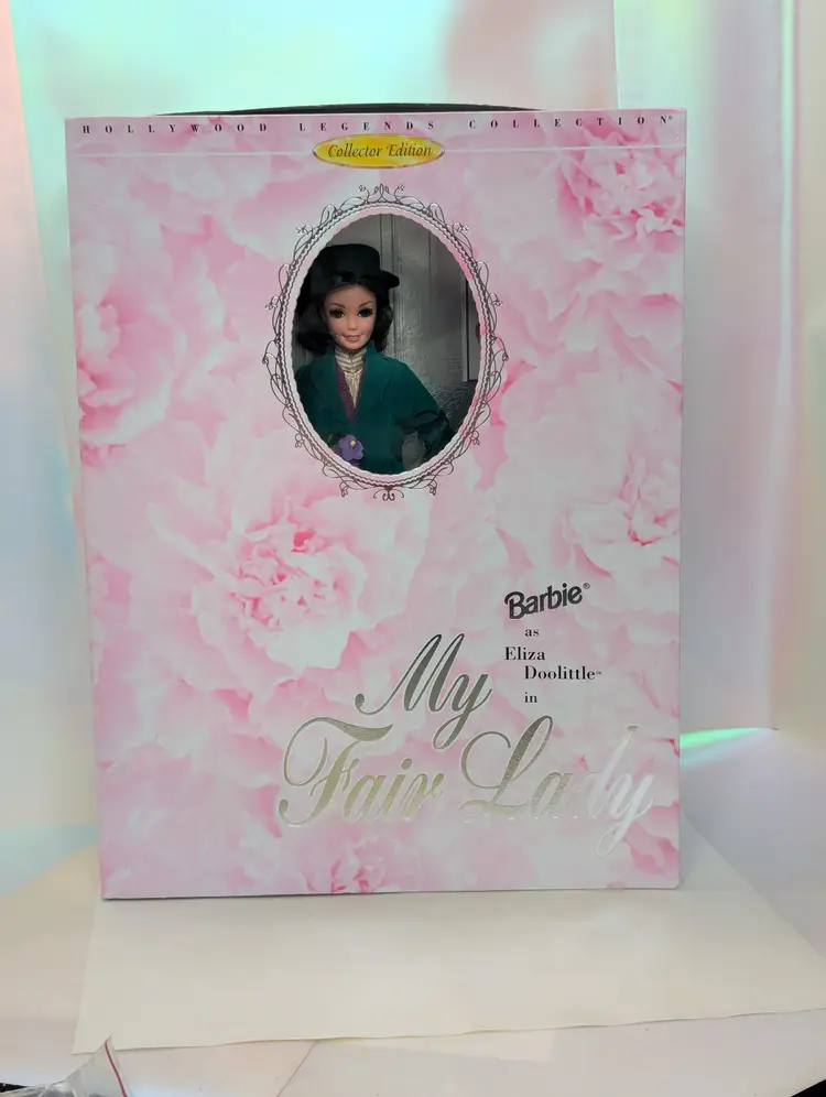 Barbie Eliza Doolittle My Fair Lady Flower Girl 1995 Mattel #15498 Hollywood Legends Collectors Edition NRFB Vintage 90s collectible doll