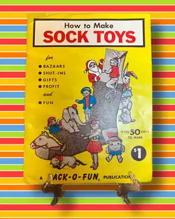 1958 Sock Toys Book