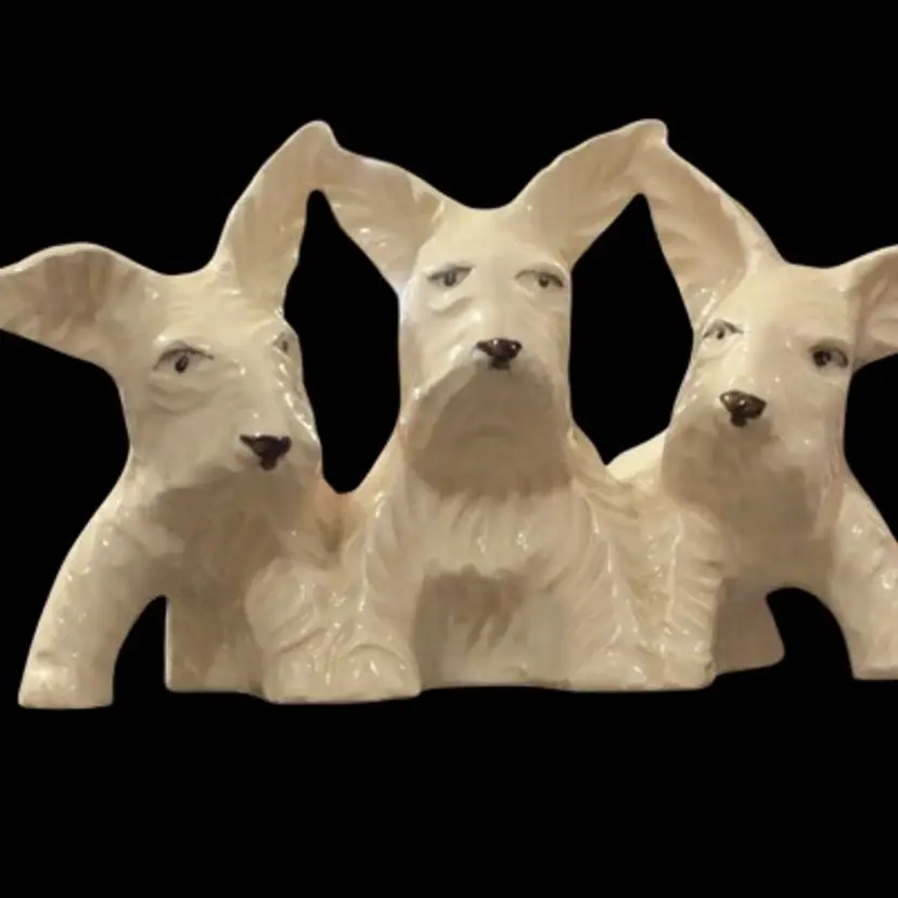Triple Westies Planter