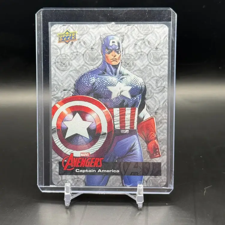 2024 Upper Deck Avengers - Captain America Metal Card!
