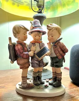 Hummel Goebel School Boys Figurine 170/ lll TMK3 Large 9.5"