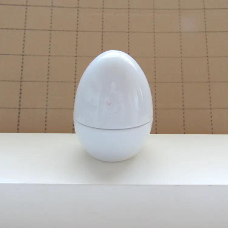 Stacking Hard Boiled Egg Salt and Pepper Shaker Set