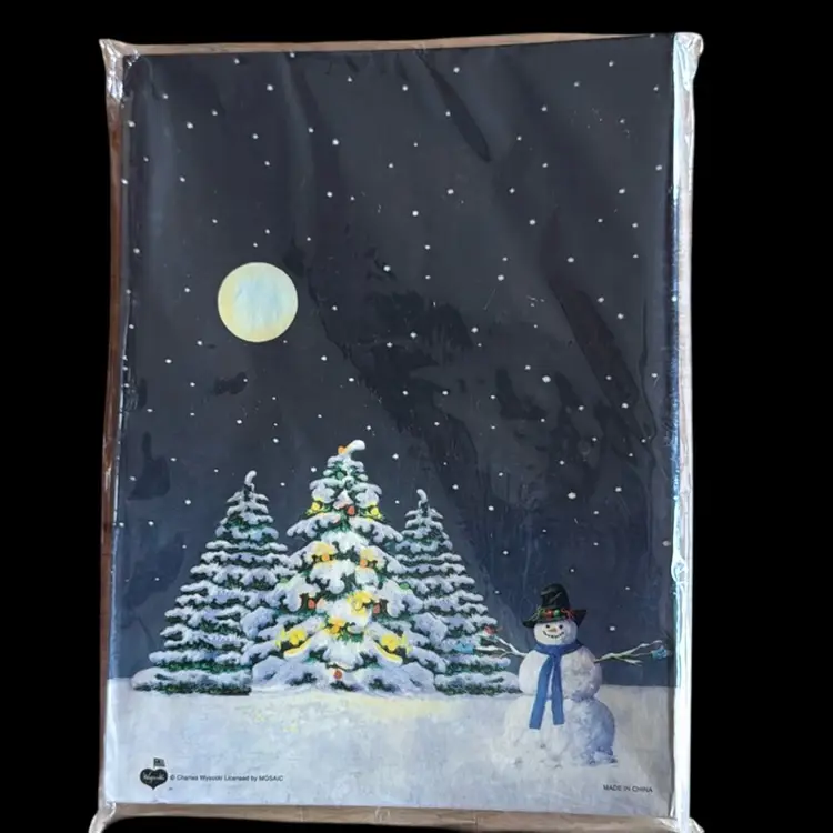 Vintage Holiday Memories Photo Album Charles Wysocki Take Out Window Artwork