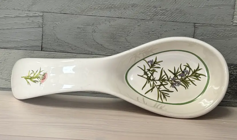 Certified International “Blooming Herbs”Spoon Rest