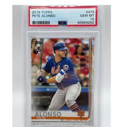 MBB #44 2019 Topps Pete Alonso RC PSA10