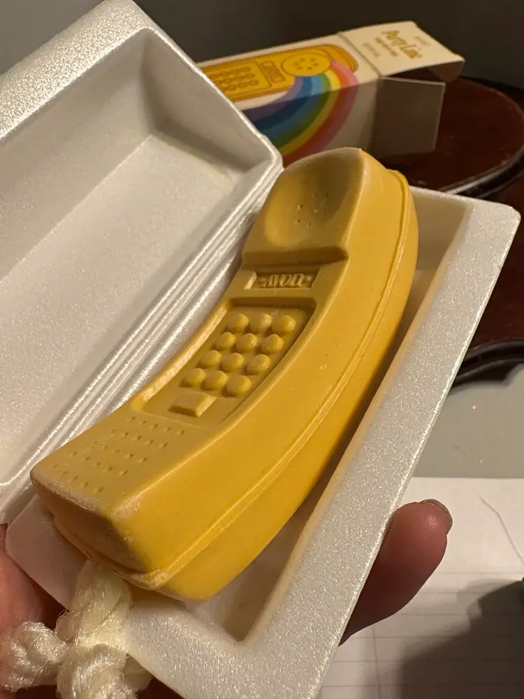 NOS Avon Party line soap On A Rope