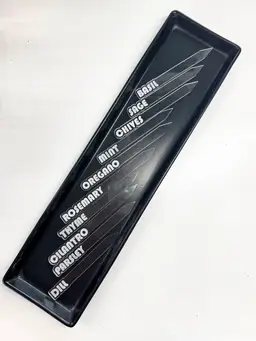 Herb Plant Stakes - Clear Acrylic 10-Pack