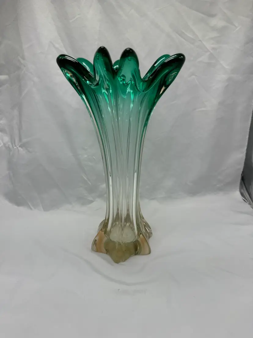 VTG Murano Hand Blown Vase