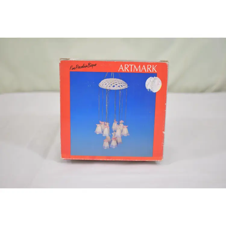 Ceramic Flowers Vintage Windchimes