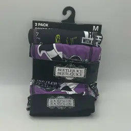 Beetlejuice Men’s Boxer Briefs Size M 32-34 2 Pairs