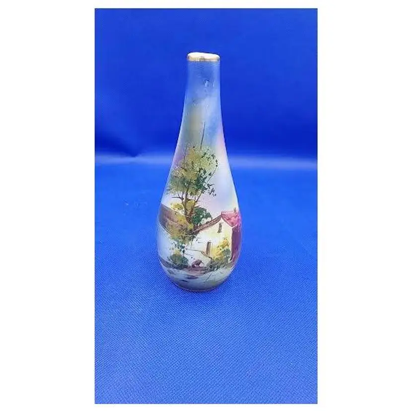 signed numbered Portuguese vase