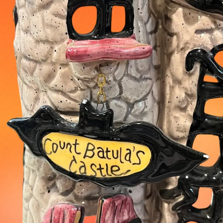 Count Batulas Castle Tea Light Holder By Blue Sky Studios Heather Goldminc 14 Inches Tall