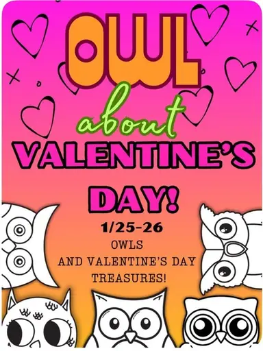 Owl About Valentine’s Day With Boom Cat
