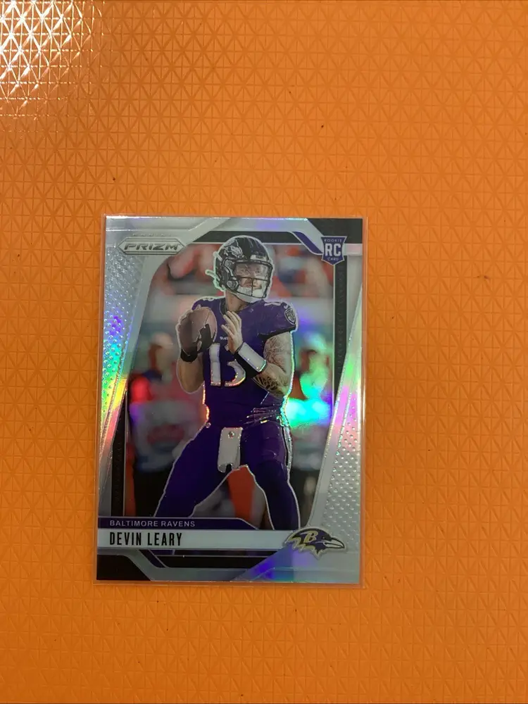 2024 PANINI PRIZM DEVIN LEARY RC SILVER PRIZM