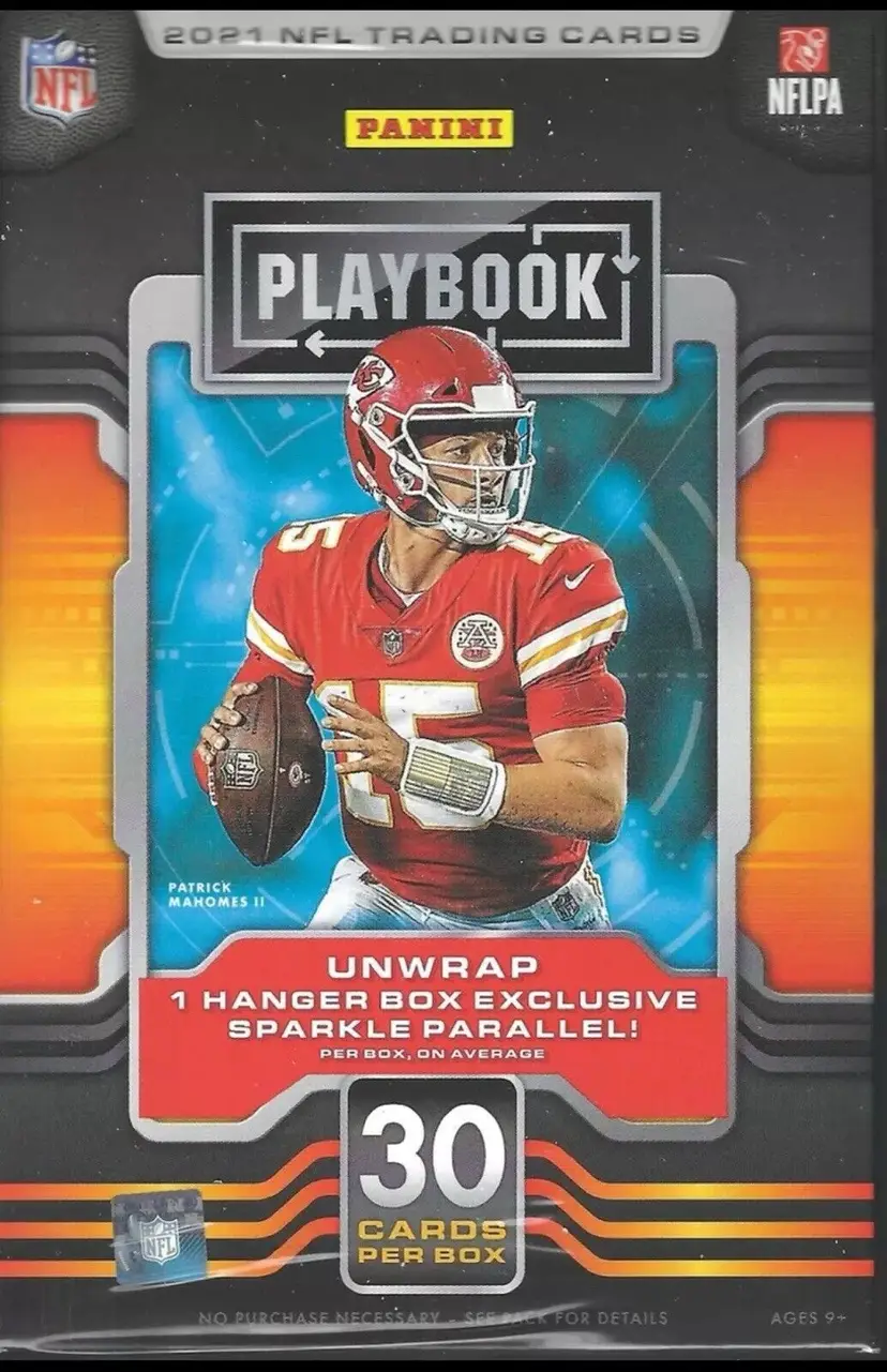 2021 Panini Playbook NFL Football Hanger Box