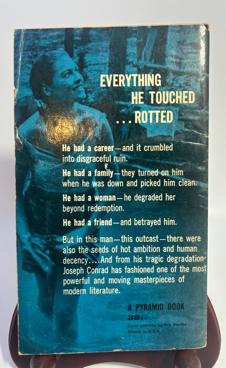Vintage 'An Outcast of the Islands' By Joseph Conrad Paperback Book 1959 Pyramid Books