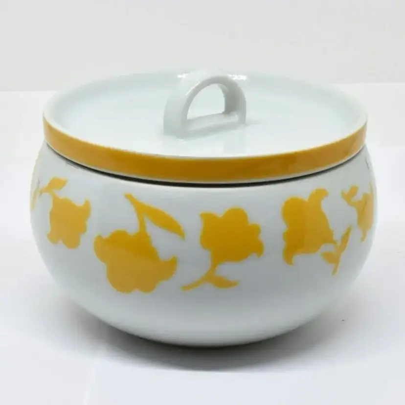 Vintage Sugar Bowl, Hearthstone Block Vista Alegre, Ginger Collection, Portugal, 1984-1985