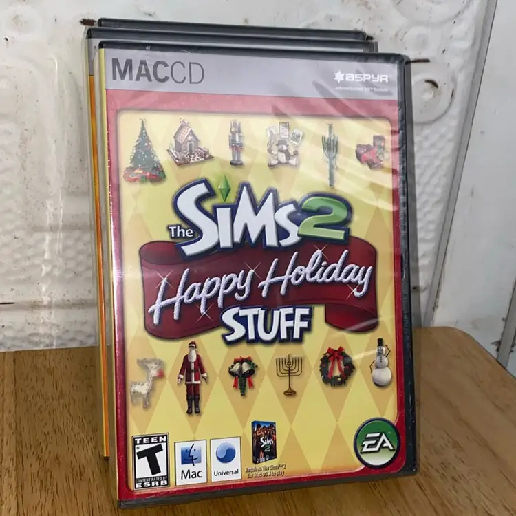 Lot Of 3 NEW/sealed Sims 2 MAC Pc Games, See Pictures