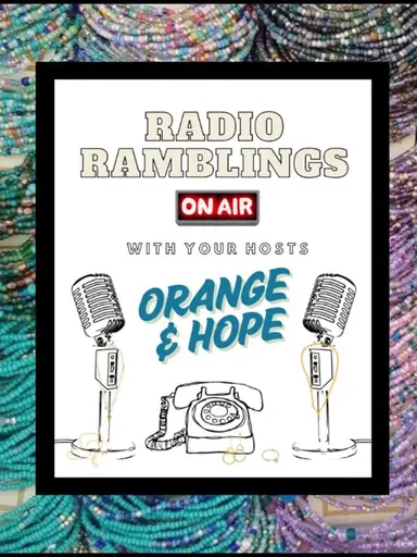 Hope & Orange Duo/ Seed Beads And Variety 