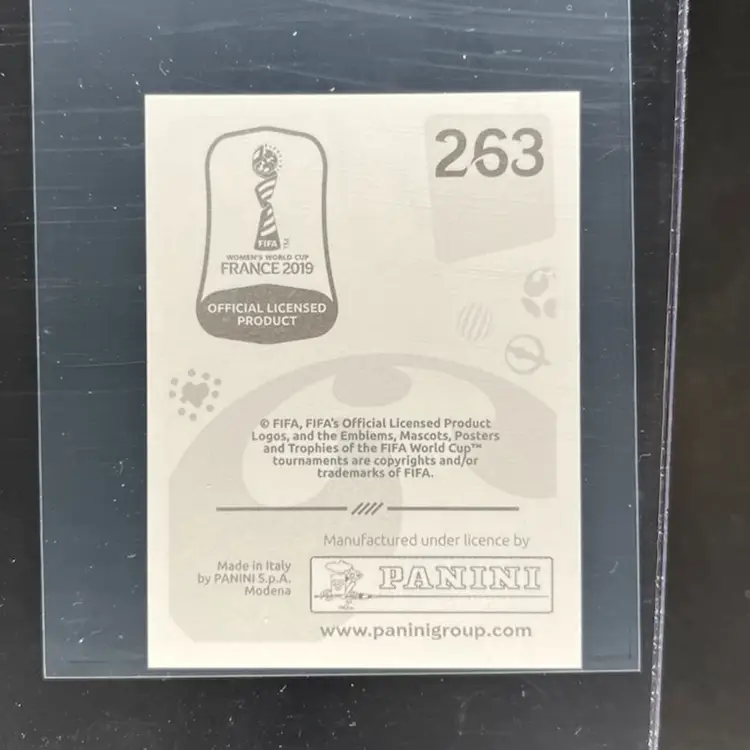 Lucy Staniforth 2019 Panini Women’s World Cup Sticker England Soccer Card