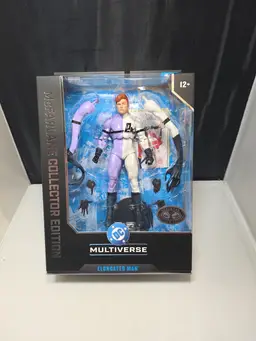 McFarlane Platinum Edition DC ELONGATED MAN Platinum Edition - NIB (Q)