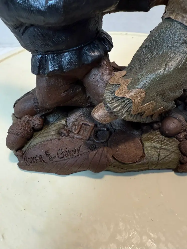 1992 Rover And Ginny Thomas Clark Gnome Figurine